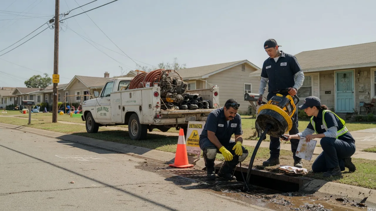 Drain Cleaning in Enochs, TX near me